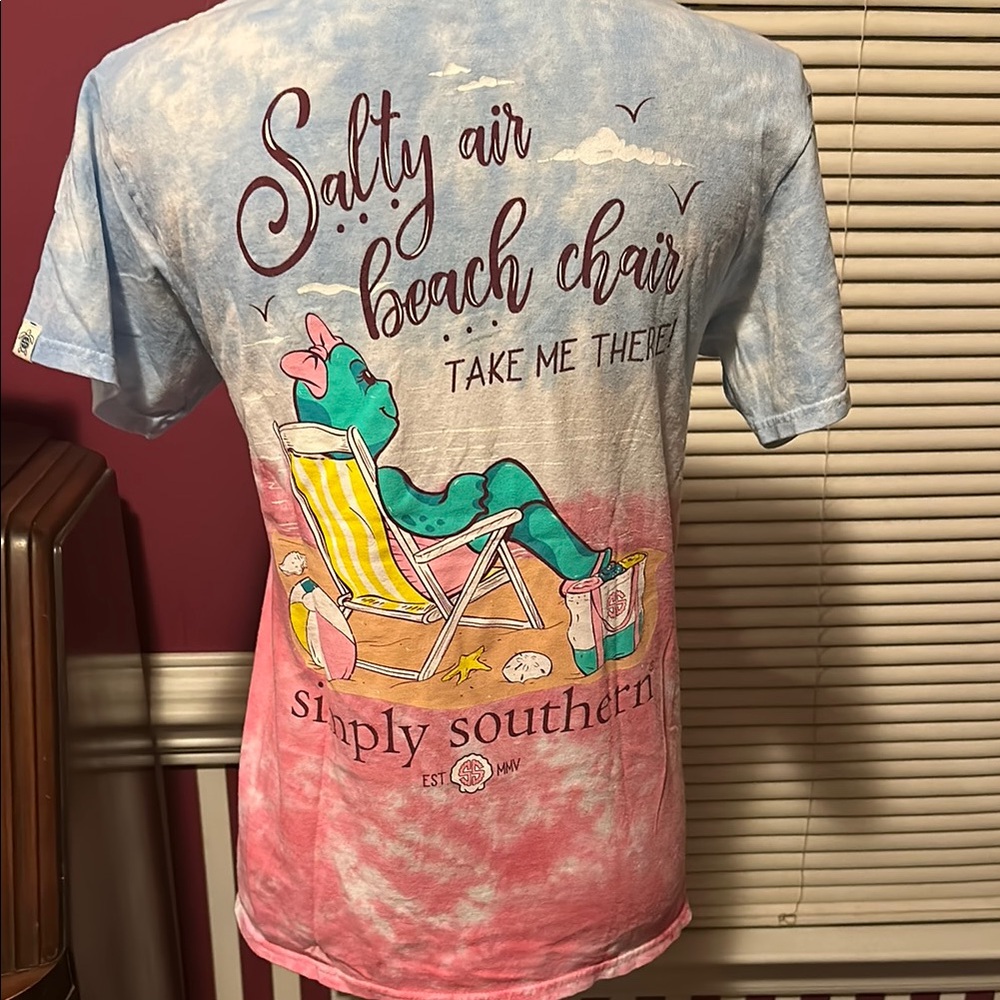 Simply Southern Pastel Tie-Dye Beach T-Shirt